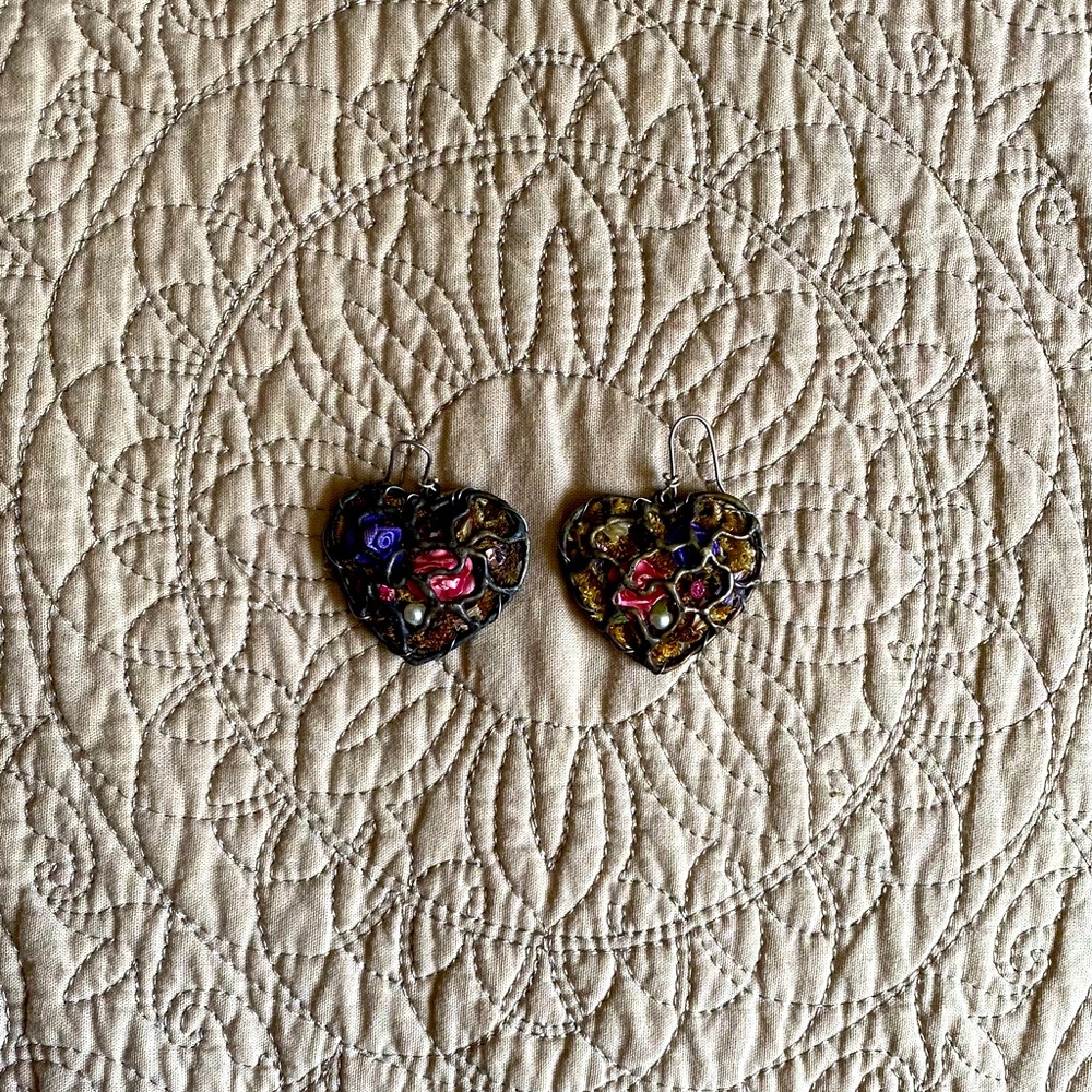 Felipe Barbosa authentic, one of a kind earrings